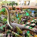Modelo animatrónico de dinosaurio artificial Brachiosarus