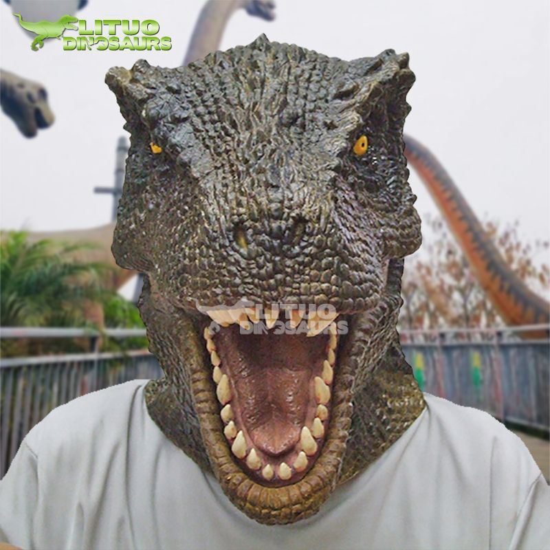 Máscara de dinosaurio