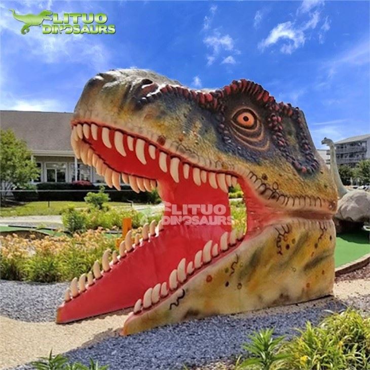 2T-rex Head for Photo(001)