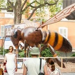 Abeja animatrónica