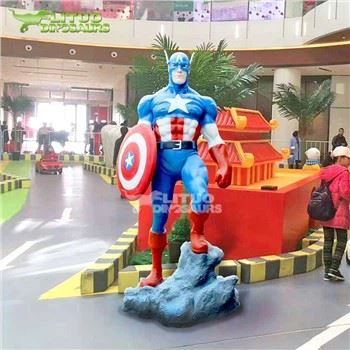 Estatua del Capitán América