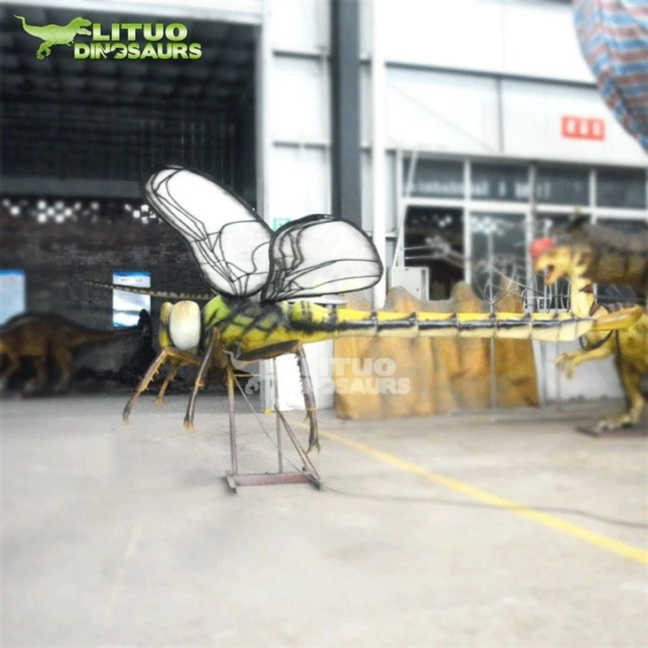 Animatronic Insect Dragonfly Exhibition high quality